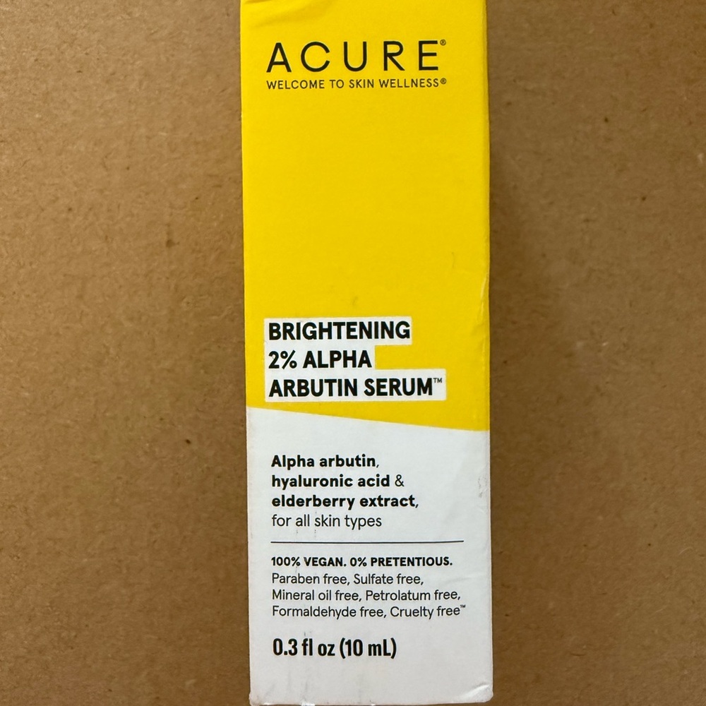 Acure Brightening 2% Alpha Arbutin Serum